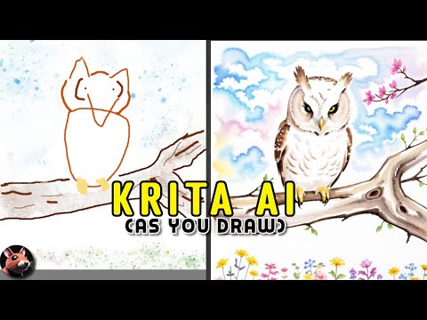 This One Simple Plugin Adds Realtime AI Assistance to Krita