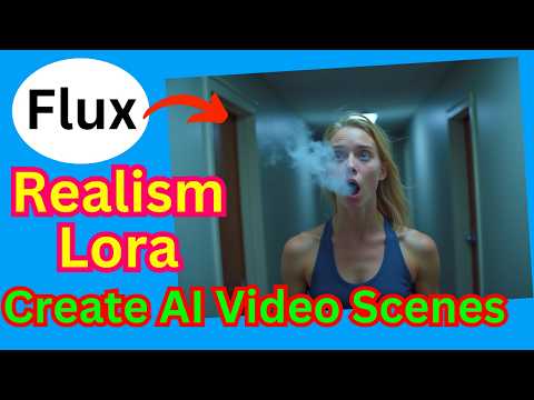 Flux 1 Dev With Realism Lora Create Cinematic AI Video Scenes - Tutorial Guide