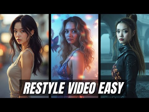 BEST Video2Video Restyling with Wan VACE in ComfyUI.