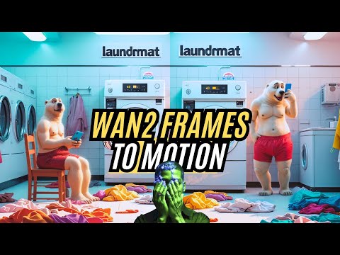 Wan 2.1 ComfyUI for Story-Driven Motion First + Last Frame to Video