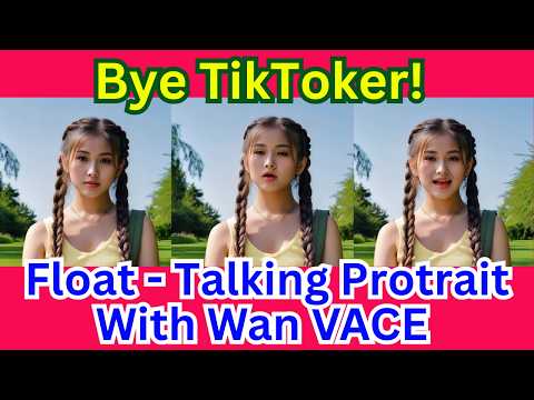 Float In ComfyUI With Wan VACE - Audio-driven Talking Portrait