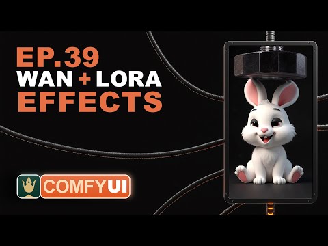 ComfyUI Tutorial Series Ep 39: Using WAN 2.1 with LoRAs for Wild Effects! (Squish, Crush &amp; More)